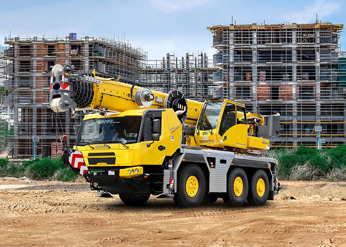 Manitowoc to showcase latest Grove mobile cranes at GIS